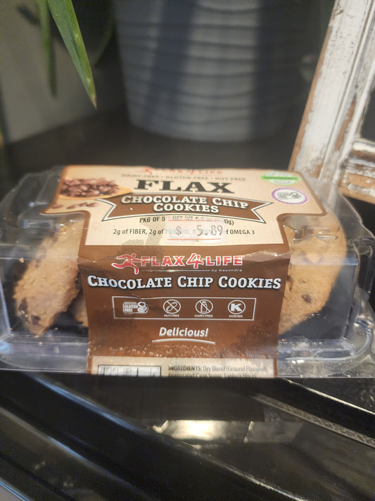 Flax 4 Life Chocolate Chip Cookies