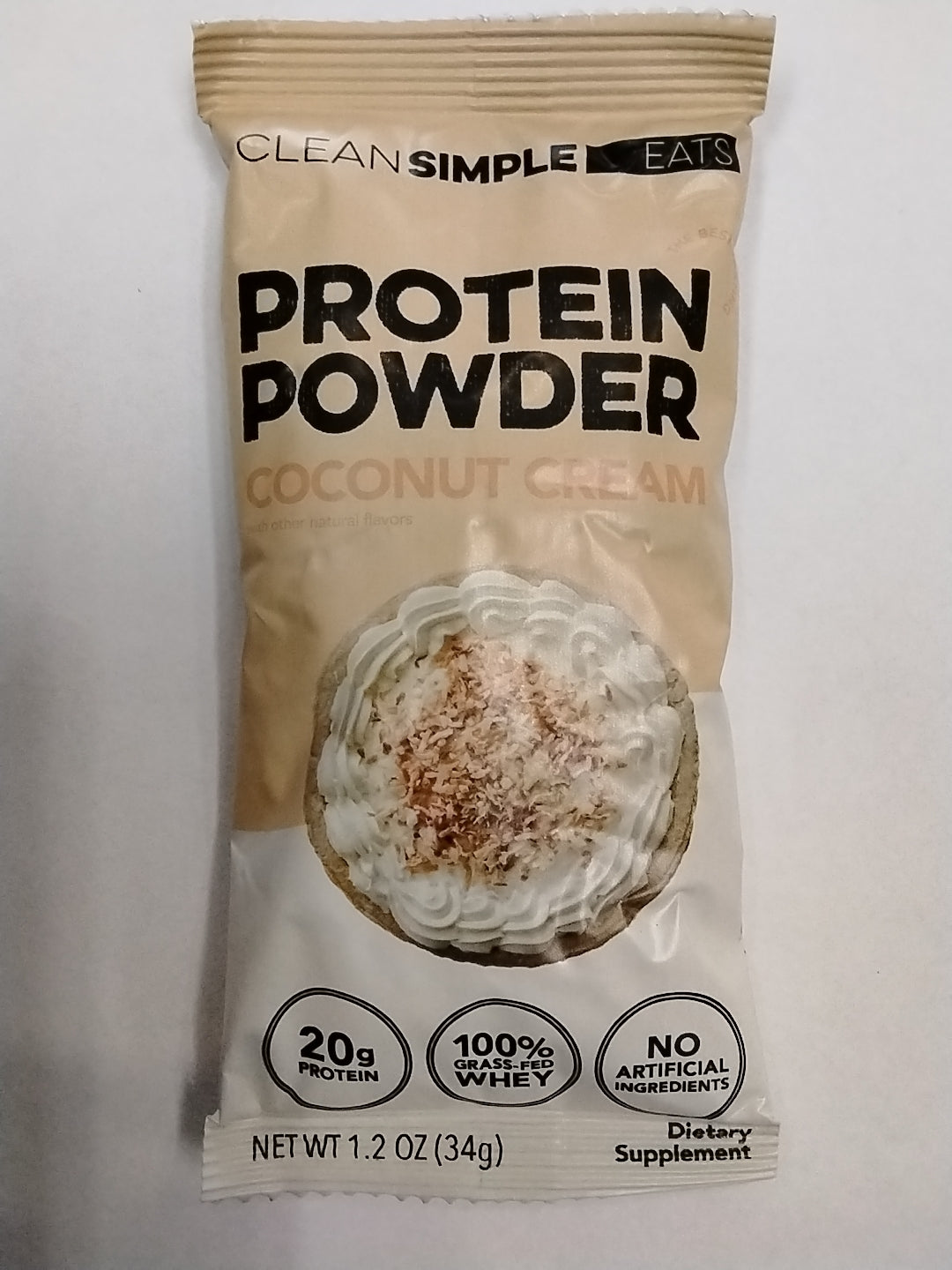 Clean Simple Eats Protein Powder CoconutCream