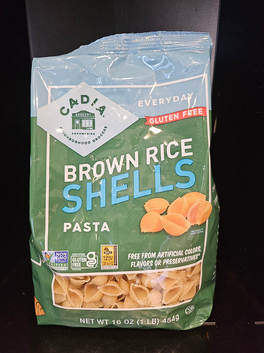 Cadia Everyday Brown Rice Shell Pasta Gluten Free