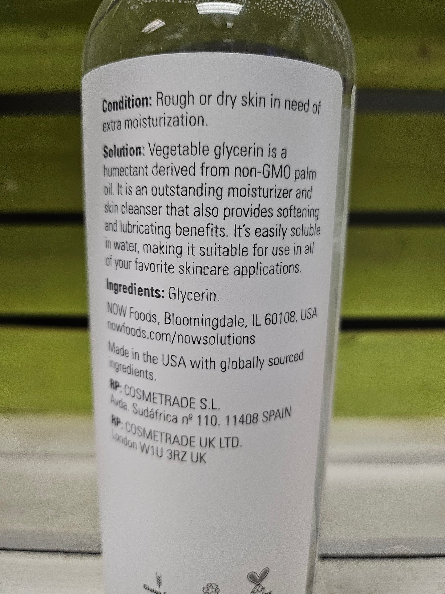 Glycerin Vegetable