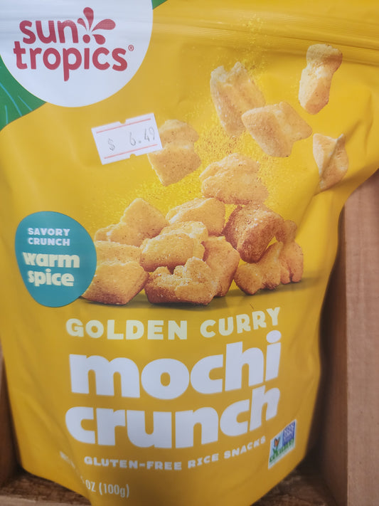 Sun tropics golden curry mochi crunch