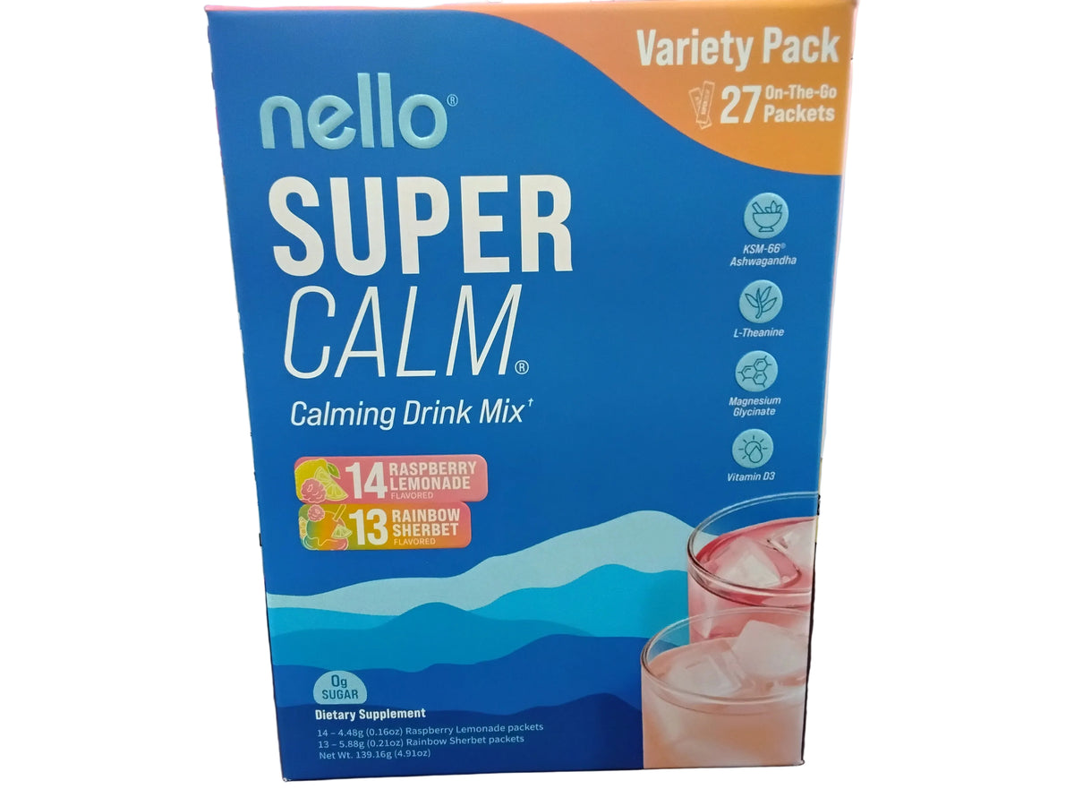 Nello super calm calming drink 27pk