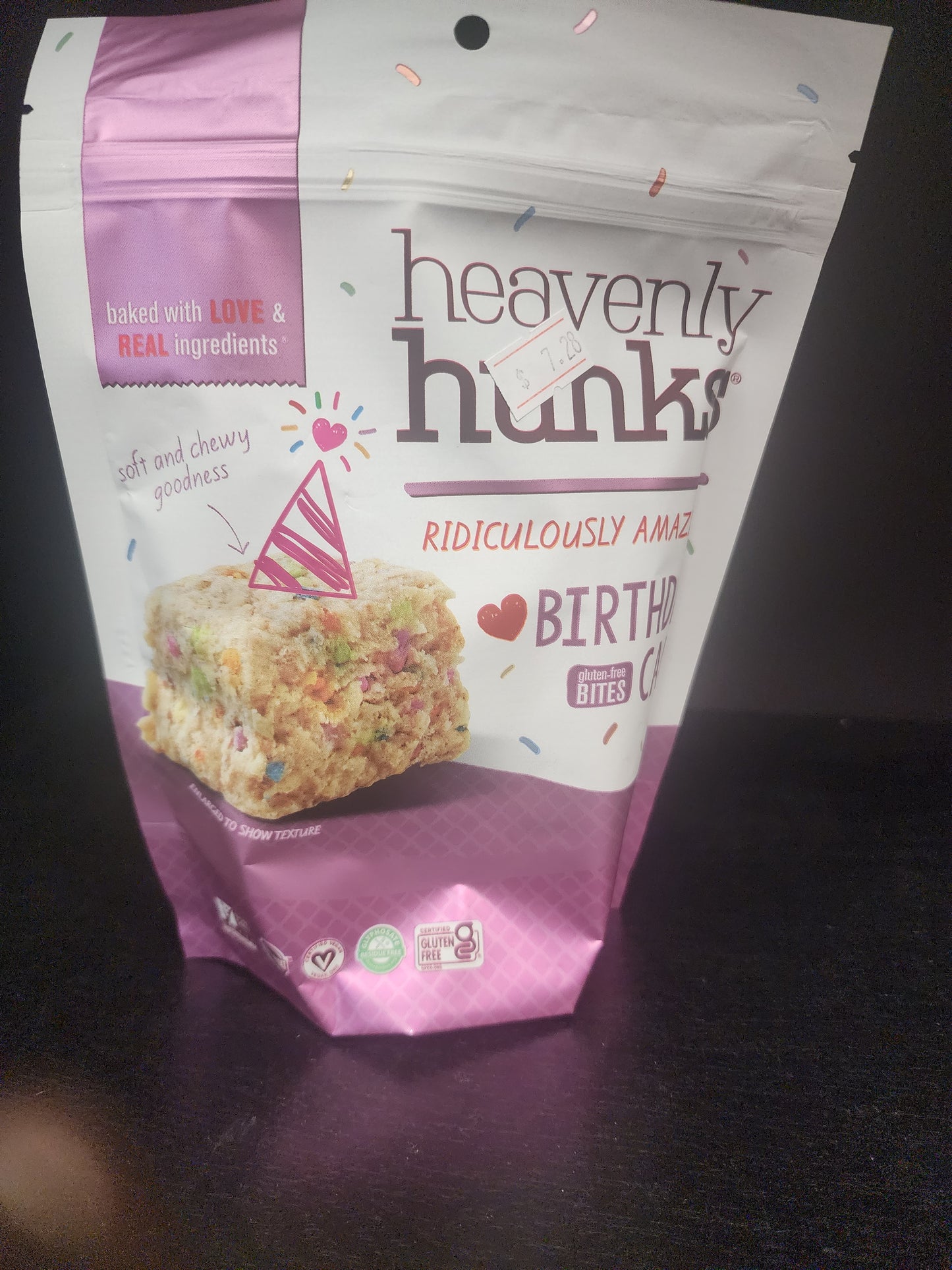 Heavenly hunks birthday cake