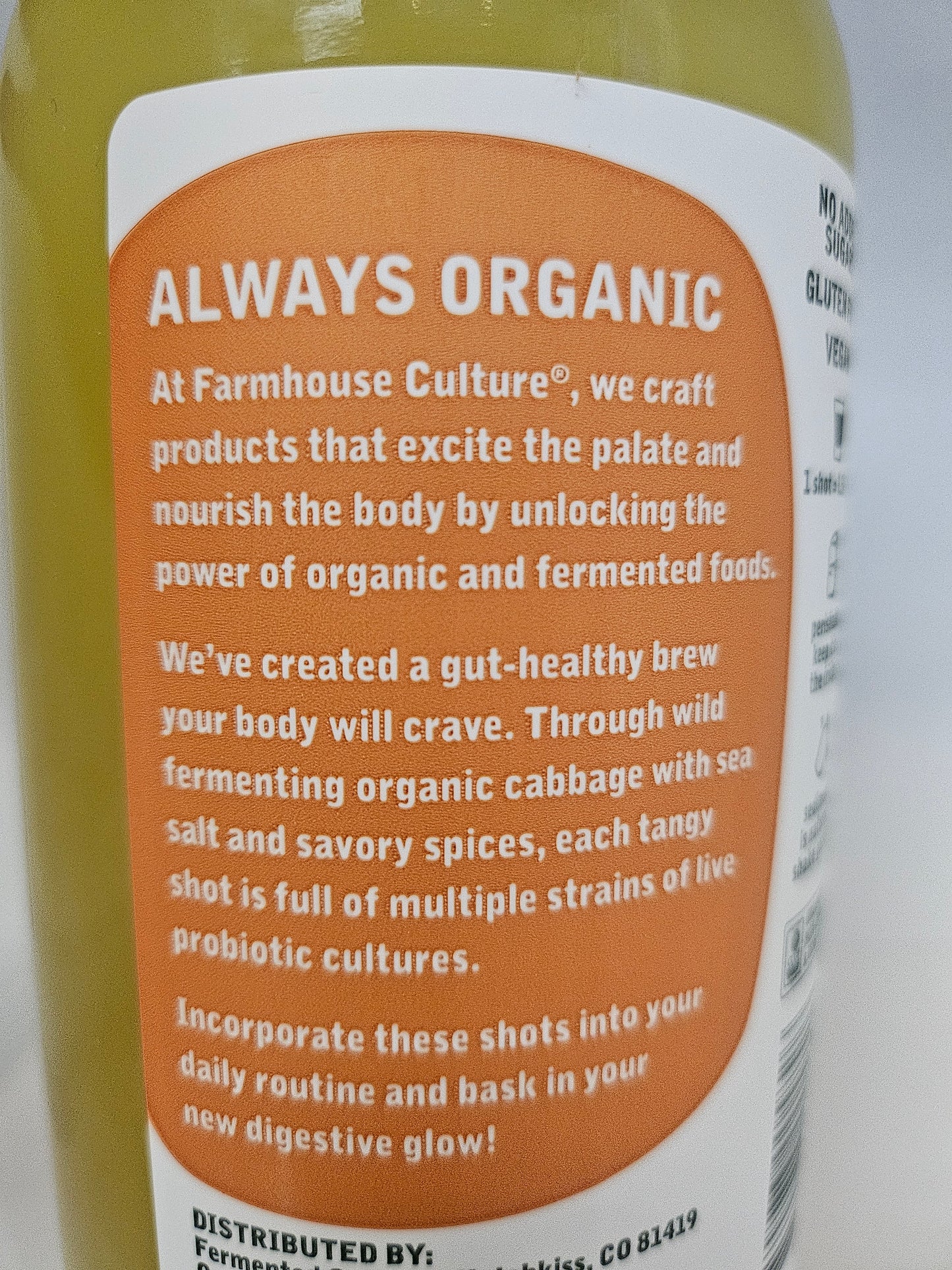 Farmhouse Culture Gut Shot Tumeric