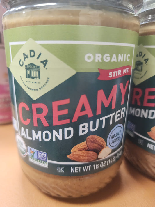 Cadia Creamy Almond Butter