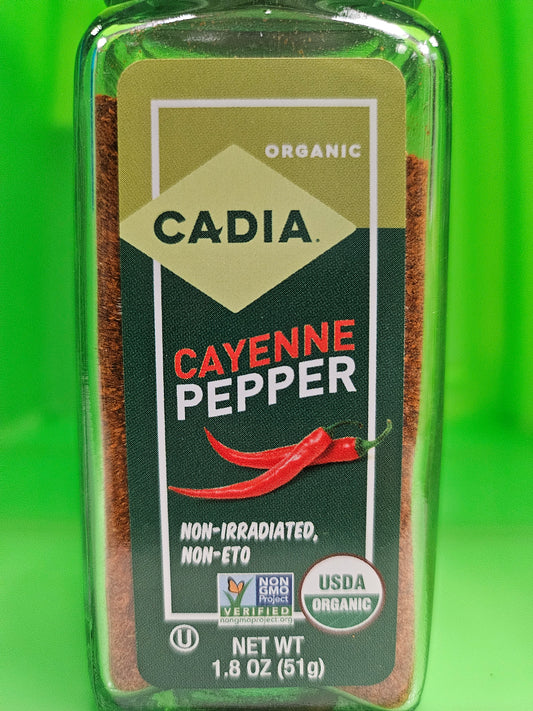 Cadia Cayenne Pepper Organic