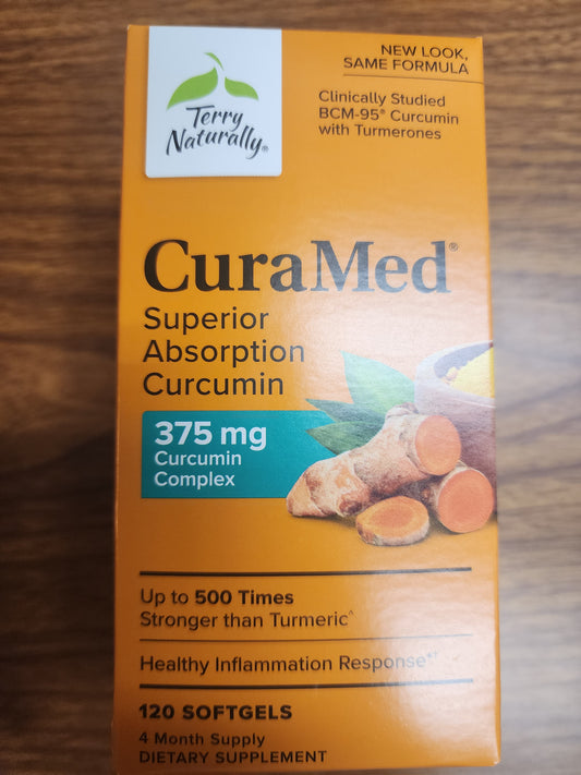 CuraMed 375 mg 120 Softgels