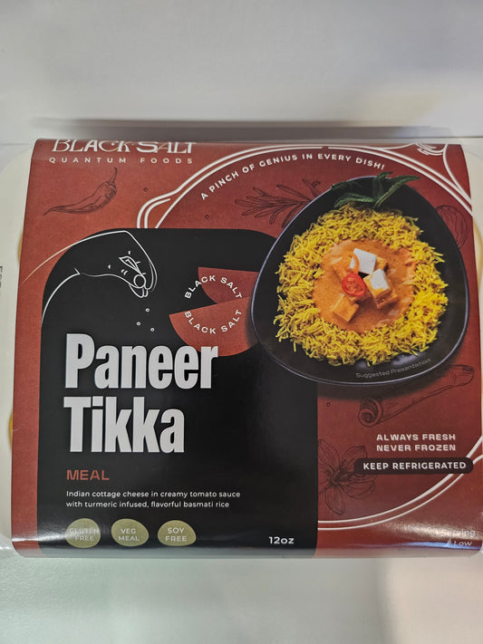 Black Salt Paneer Tikka Meal