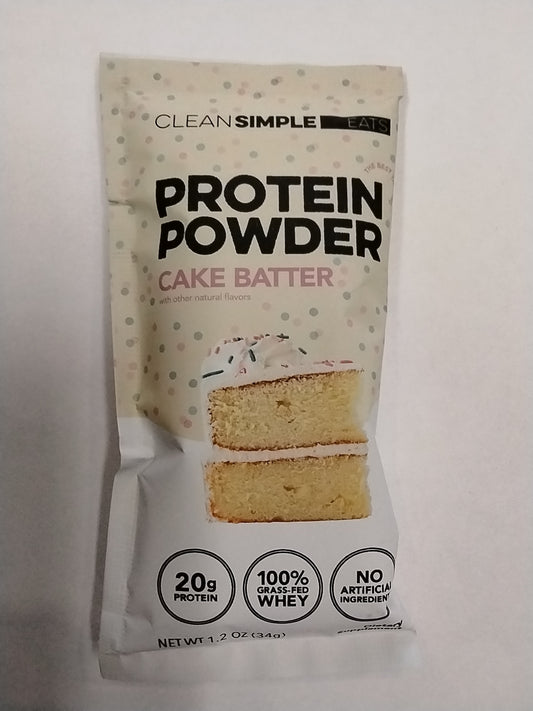 Clean Simple Eats Protein Powder Cake Batter