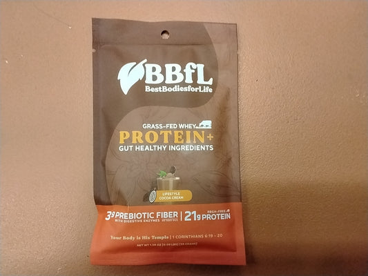 BBfl Grass fed Whey Protein+ Cocoa Cream