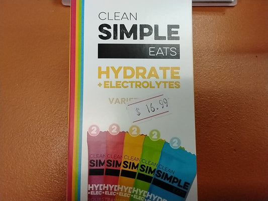 Clean Simple Eats Hydrate + Electrolytes Variety Pack