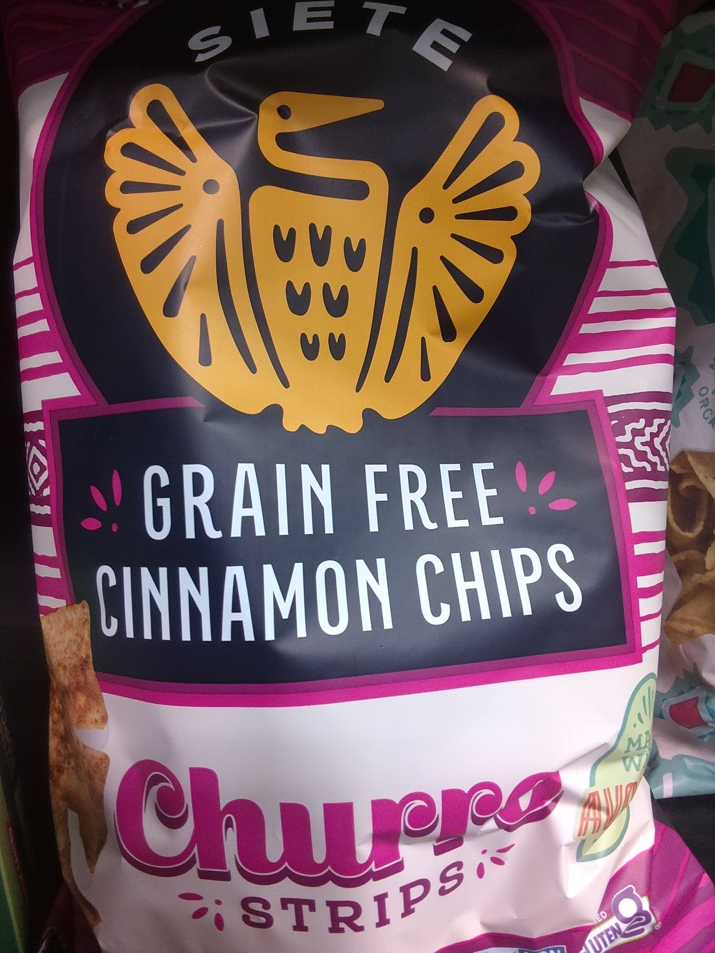 Siete Cinnamon Churro Strips