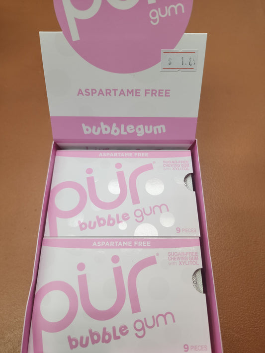 Pur gum bubblegum