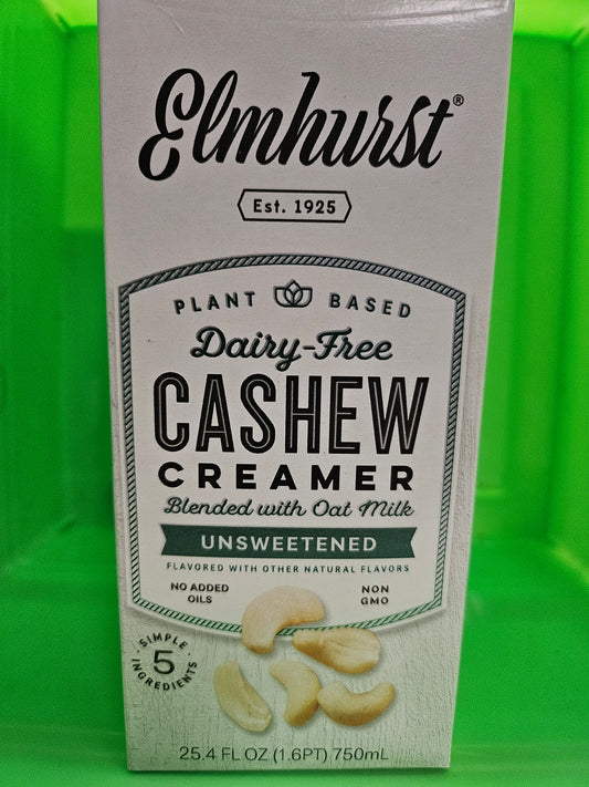 Elmhurst Creamer Unsweetened Cashew