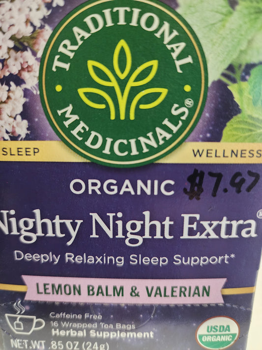 Traditional Medicines Organic Nighty Night Extra Tea