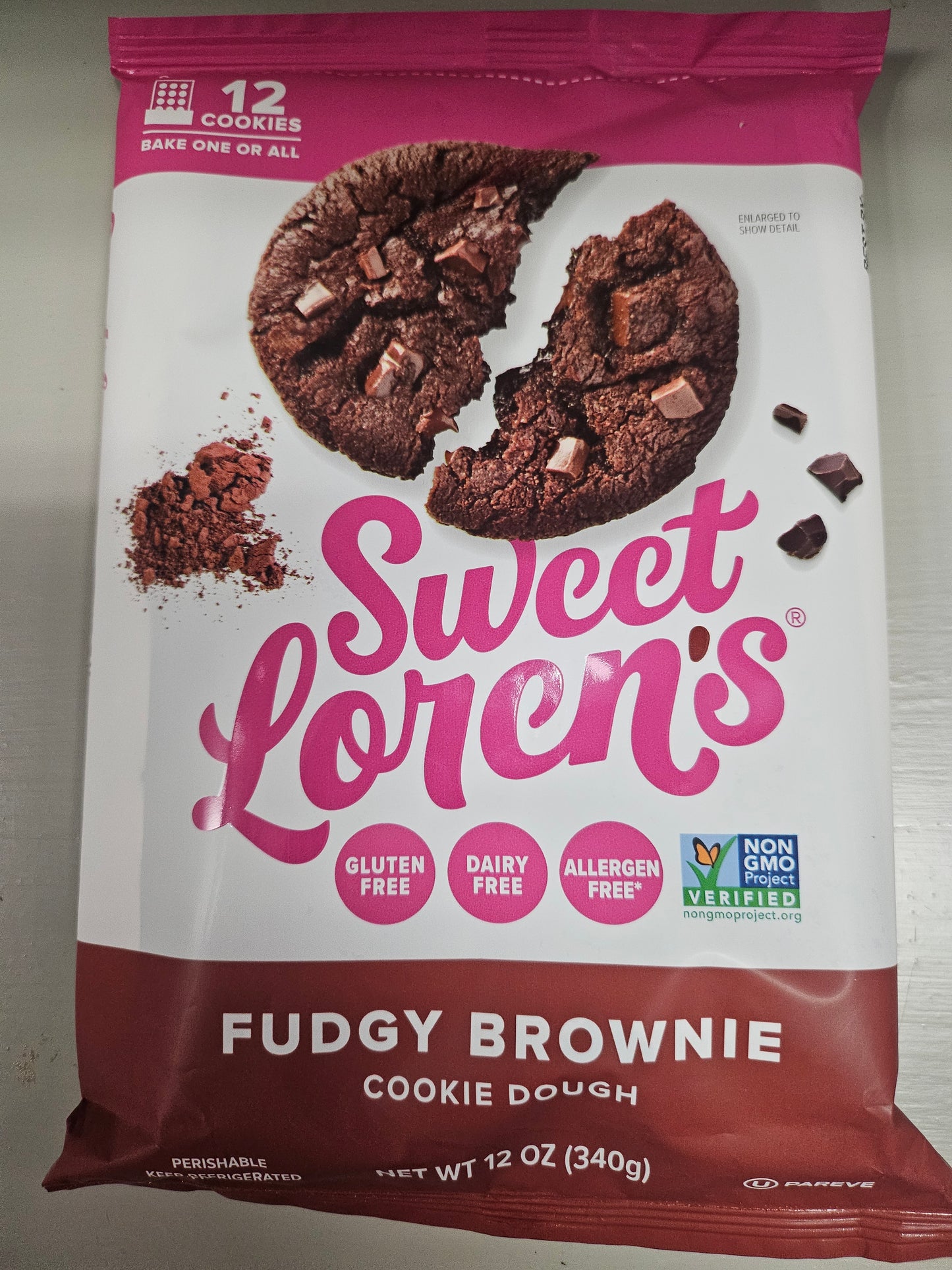 Sweet Loren's Fudgy Brownie Cookie Dough