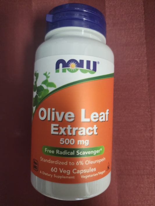 OLIVE LEAF EXT 500mg  60 VCAPS