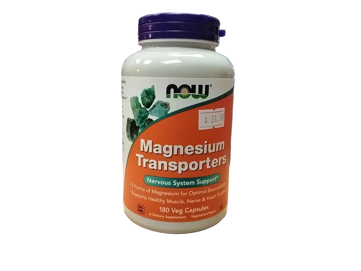 Magnesium Transporters 180 Veg Caps