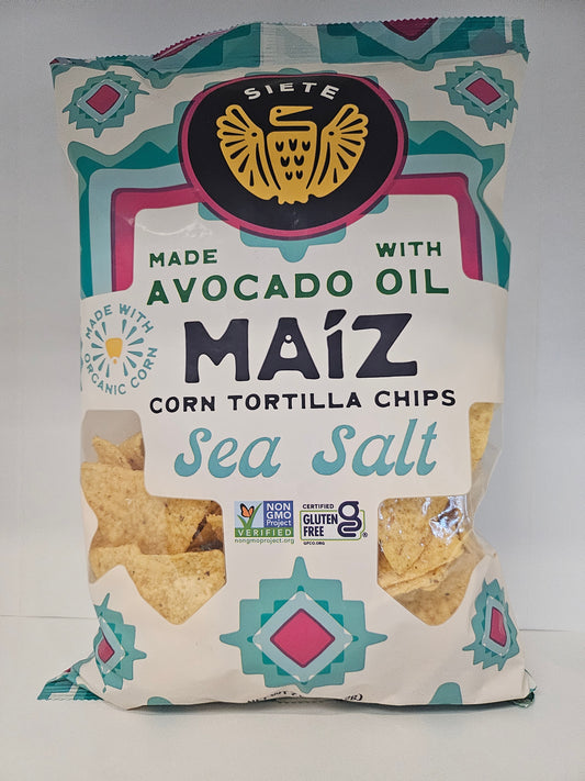 Siete Tortilla Sea Salt Corn Chips