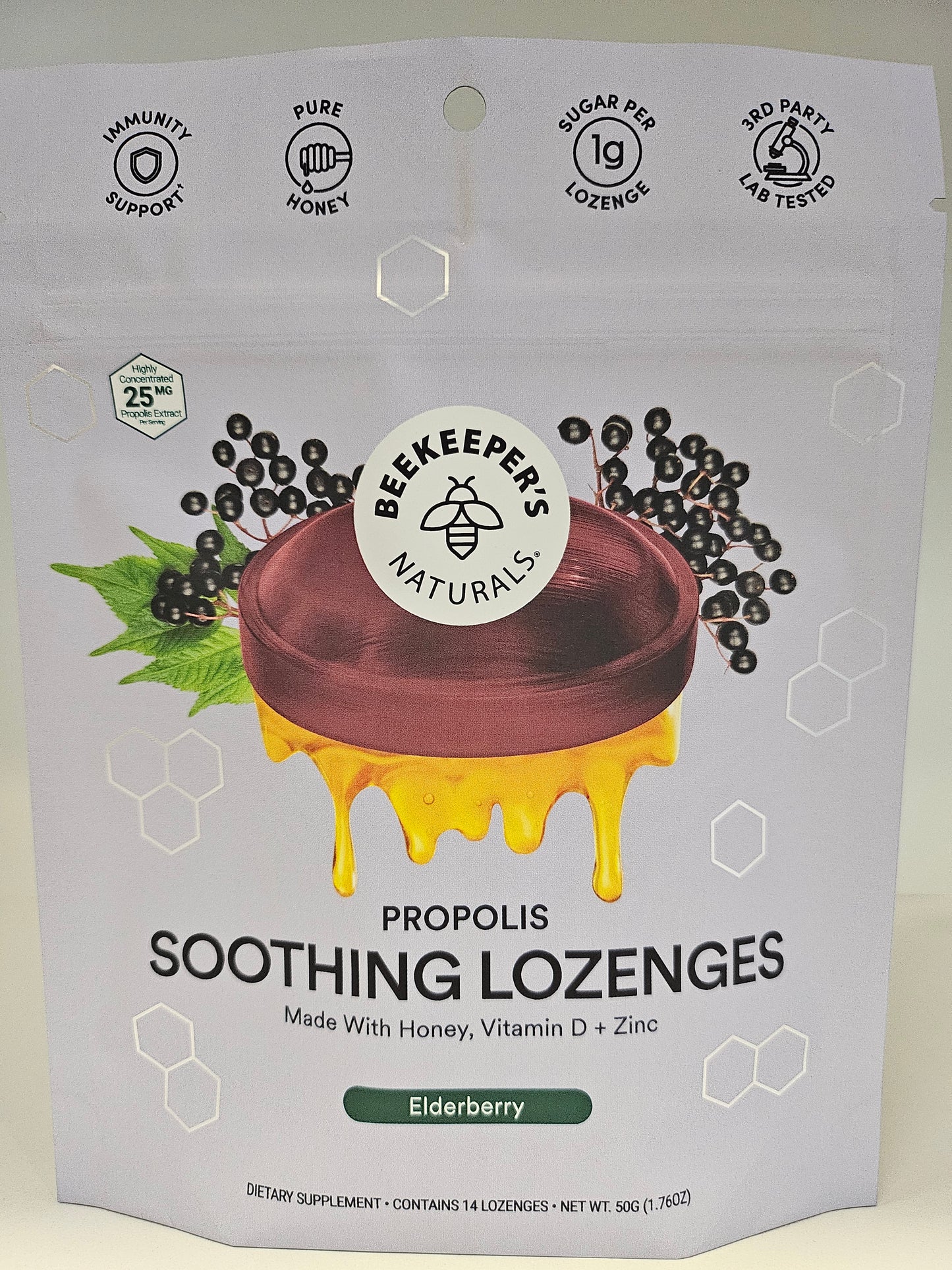 Beekeepers Elderberry Lozenge