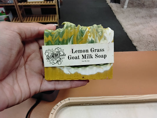 Lemon grass goat milk stitch n suds