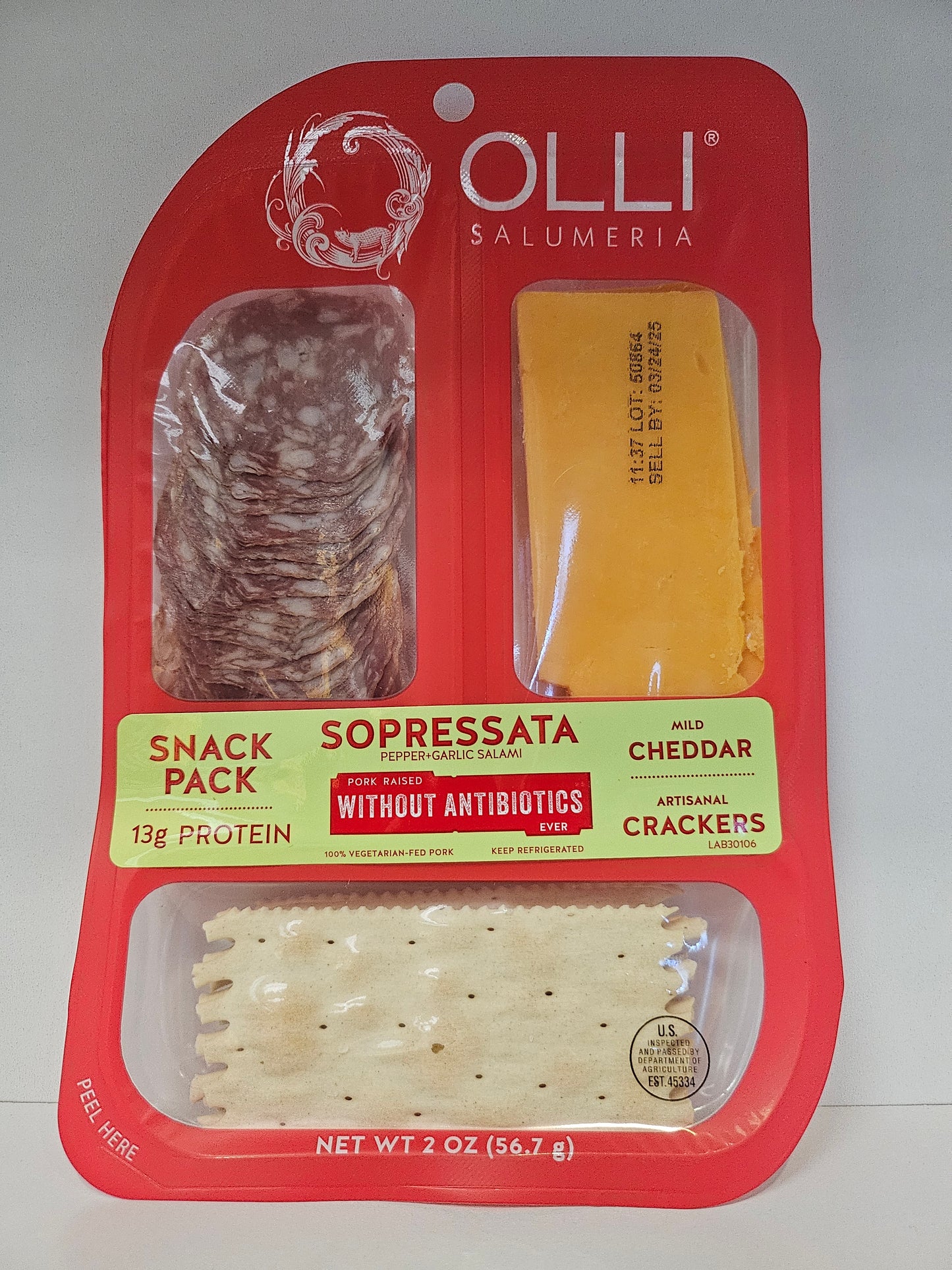 Olli Salumeria Crackers & Cheese Tray