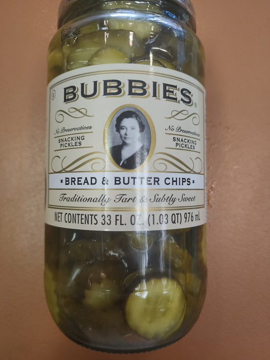 Bubbles Bread &Butter Chips