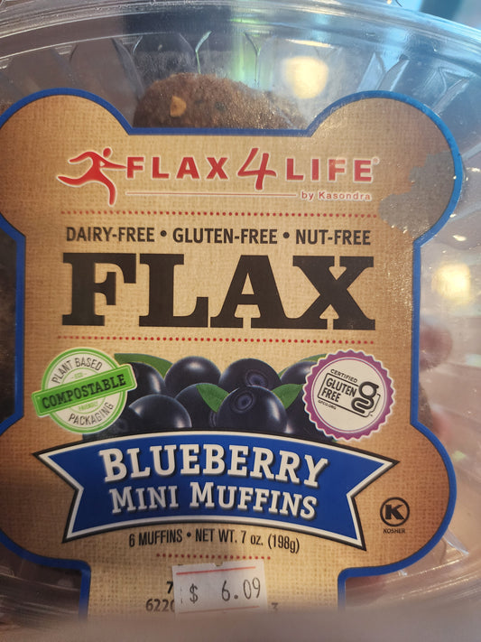 Flax 4 Life Blue Berry mini muffins