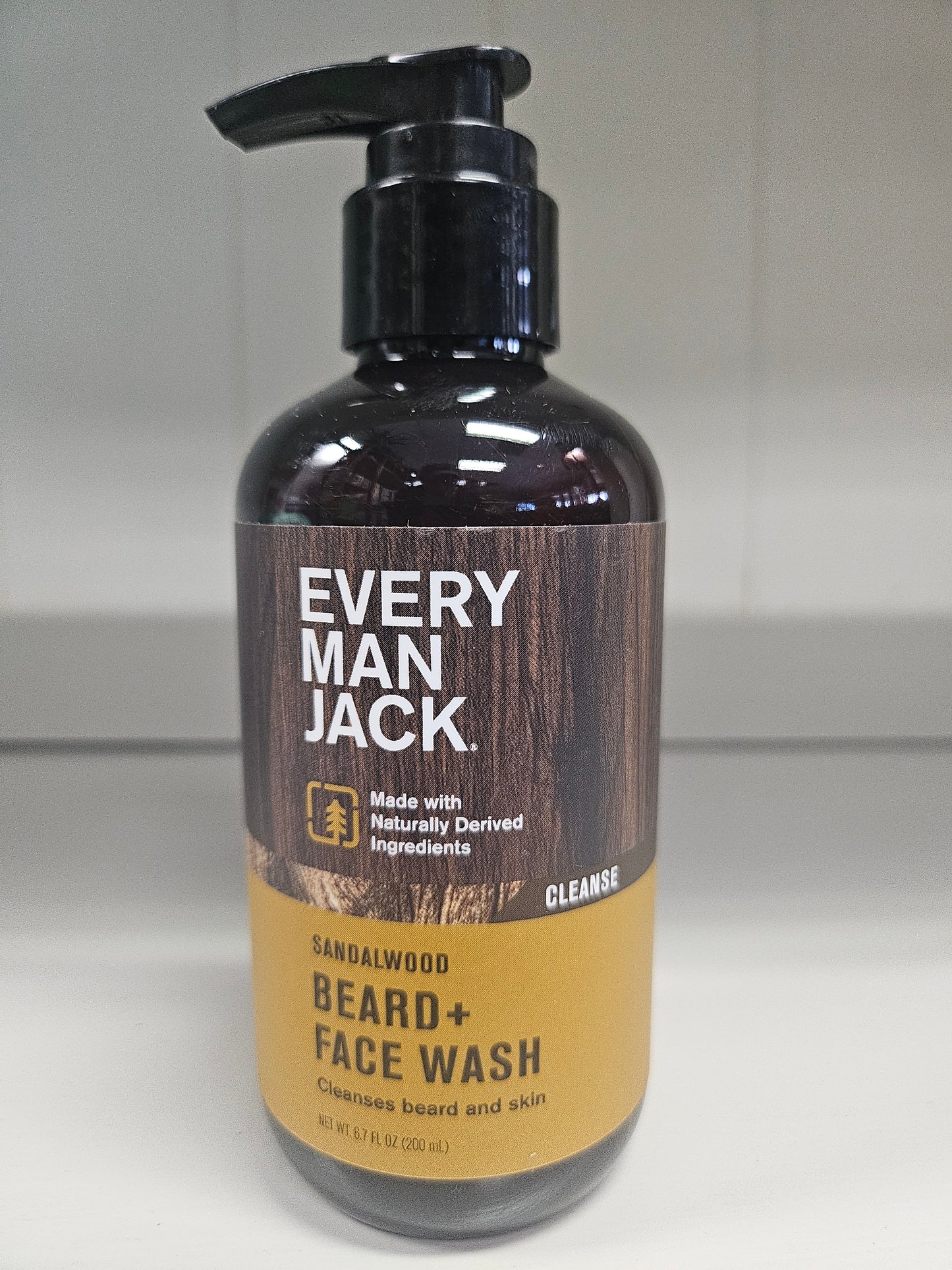 Every Man Jack Sandalwood Beard+Face Wash