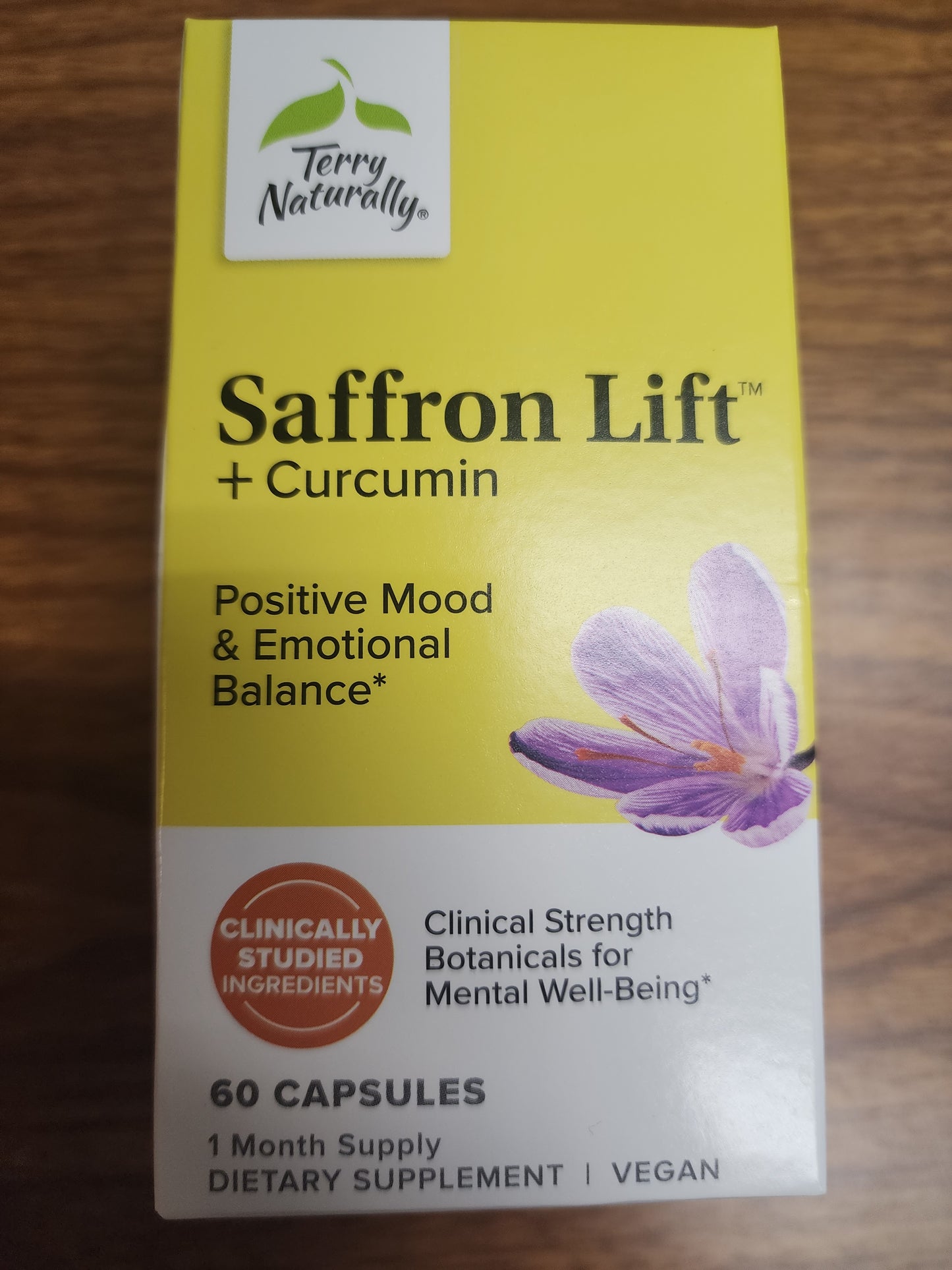 Saffron Lift + Curcumin 60 Capsules