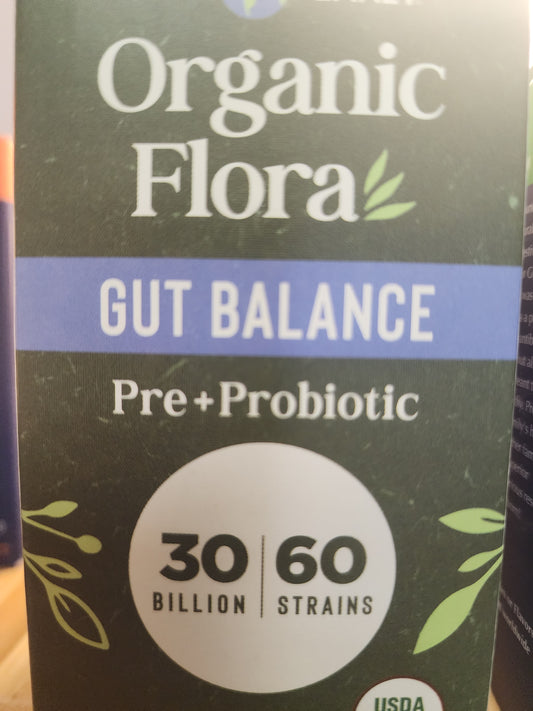 Vital Planet Organic Flora Gut Balance Pre + Probiotic