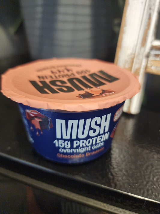 Mush Overnight Oats Chocolate Brownie