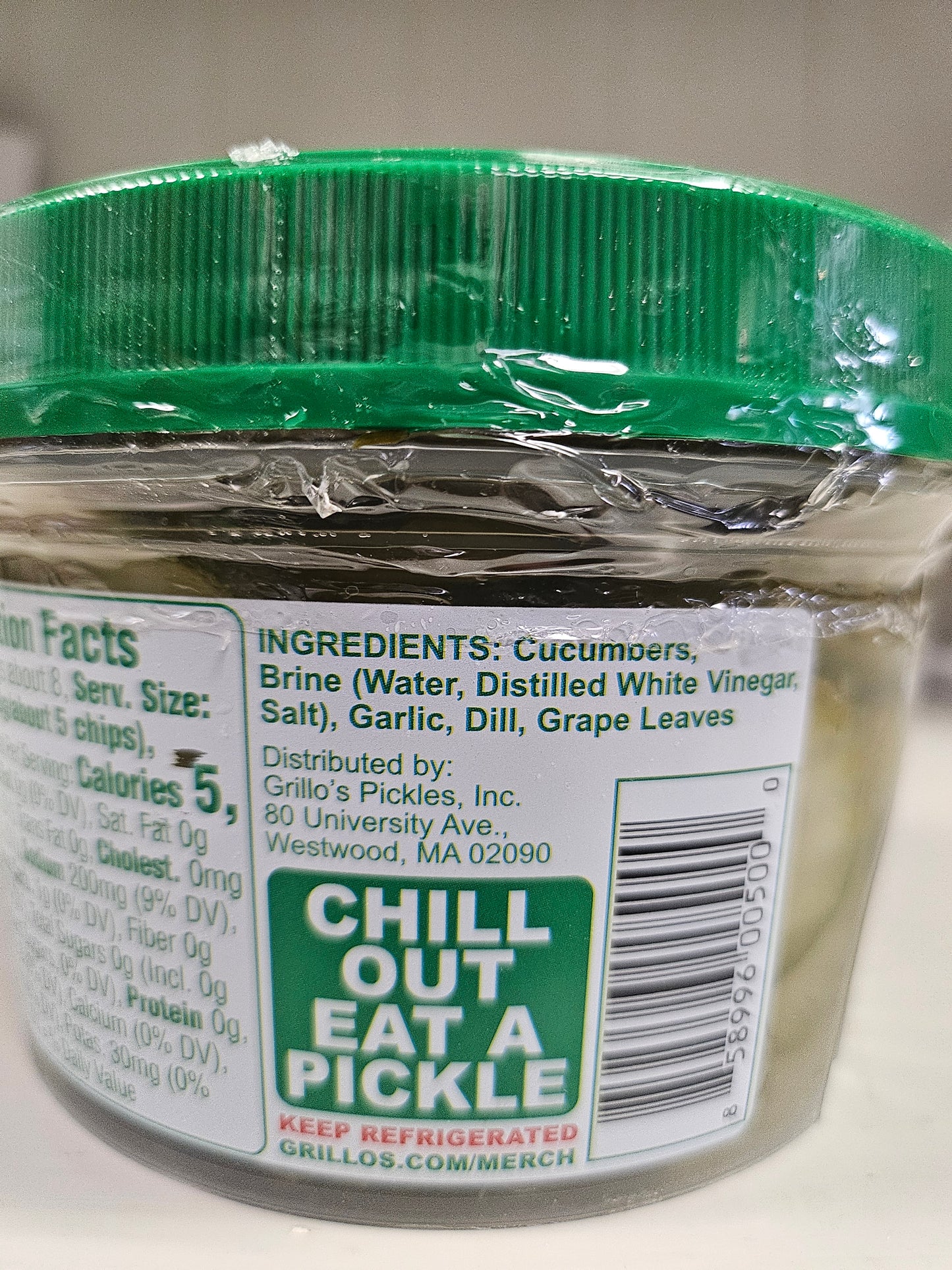 Grillo's Pickles CHIPS DILL ITALIAN