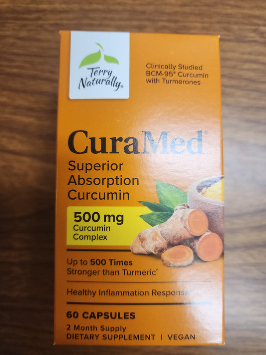 Curamed 500 mg 60 Capsules