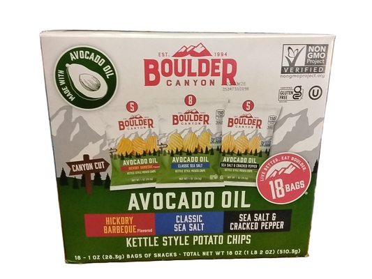 Boulder canyon multi pack 18 bags