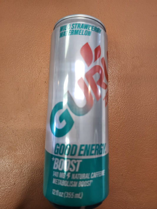 Guru Good Energy Boost Wild Strawberry Watermelon