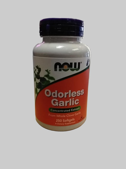 Odorless garlic 250 soft gels